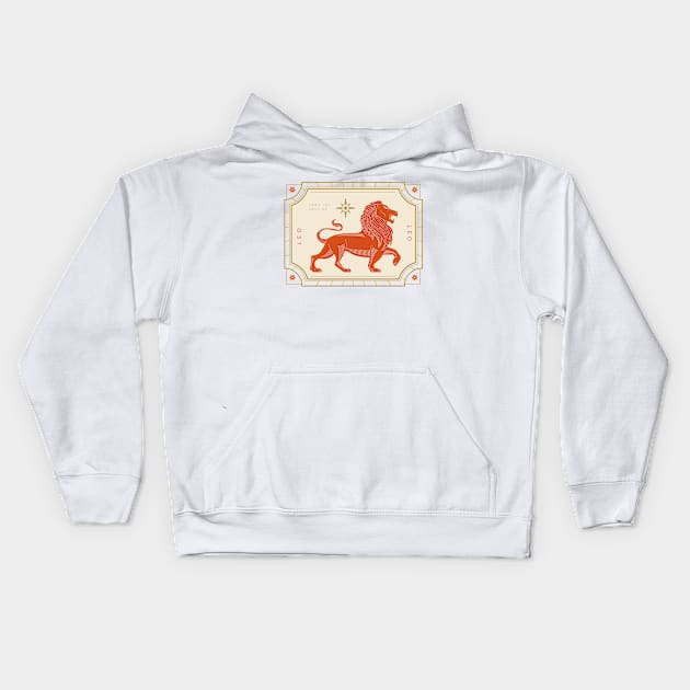 Leo Kids Hoodie by Javio